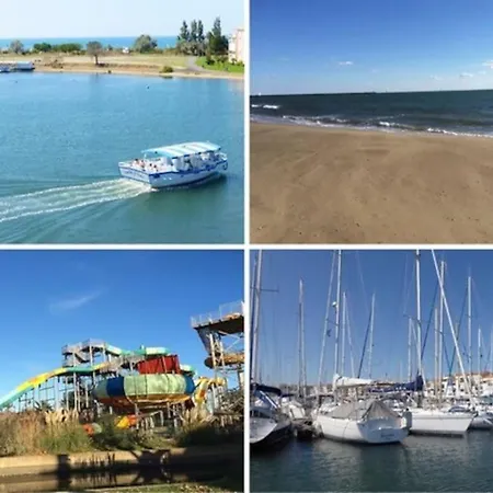 Maisonnette, 5 Pers, 500m Plage, Parking, Terrasse Σπίτι διακοπών