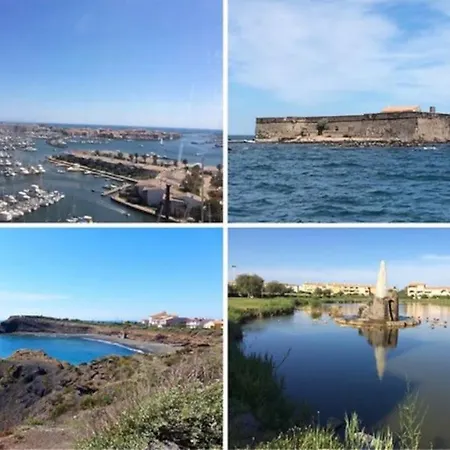 Maisonnette, 5 Pers, 500m Plage, Parking, Terrasse Semesterbostad