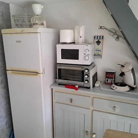 Semesterbostad Maisonnette, 5 Pers, 500m Plage, Parking, Terrasse