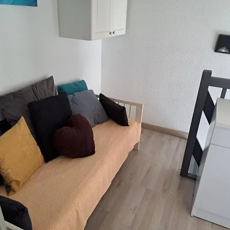 Maisonnette, 5 Pers, 500m Plage, Parking, Terrasse Semesterbostad *