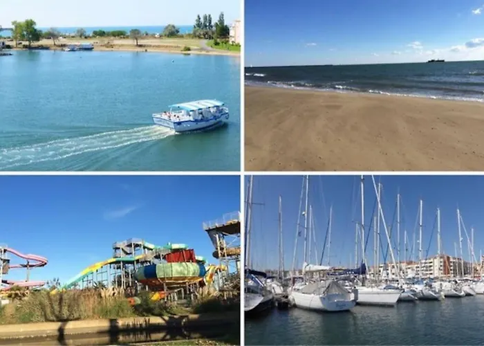 Maisonnette, 5 Pers, 500m Plage, Parking, Terrasse 別荘