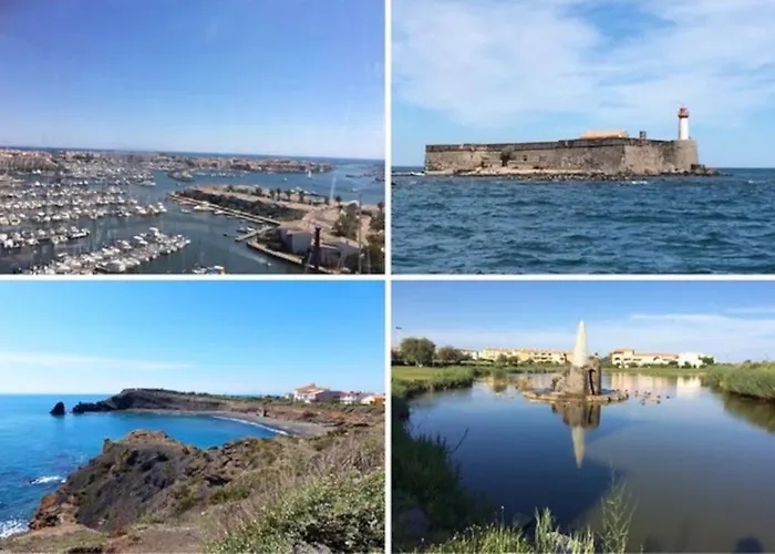 Maisonnette, 5 Pers, 500m Plage, Parking, Terrasse 別荘