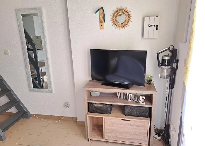 Maisonnette, 5 Pers, 500m Plage, Parking, Terrasse 別荘 アグド