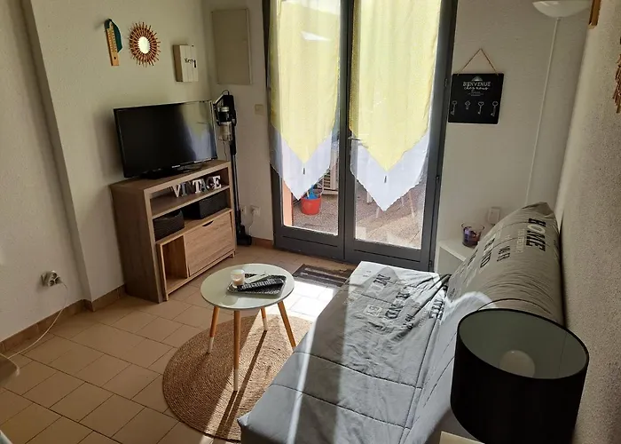 Maisonnette, 5 Pers, 500m Plage, Parking, Terrasse 別荘 *